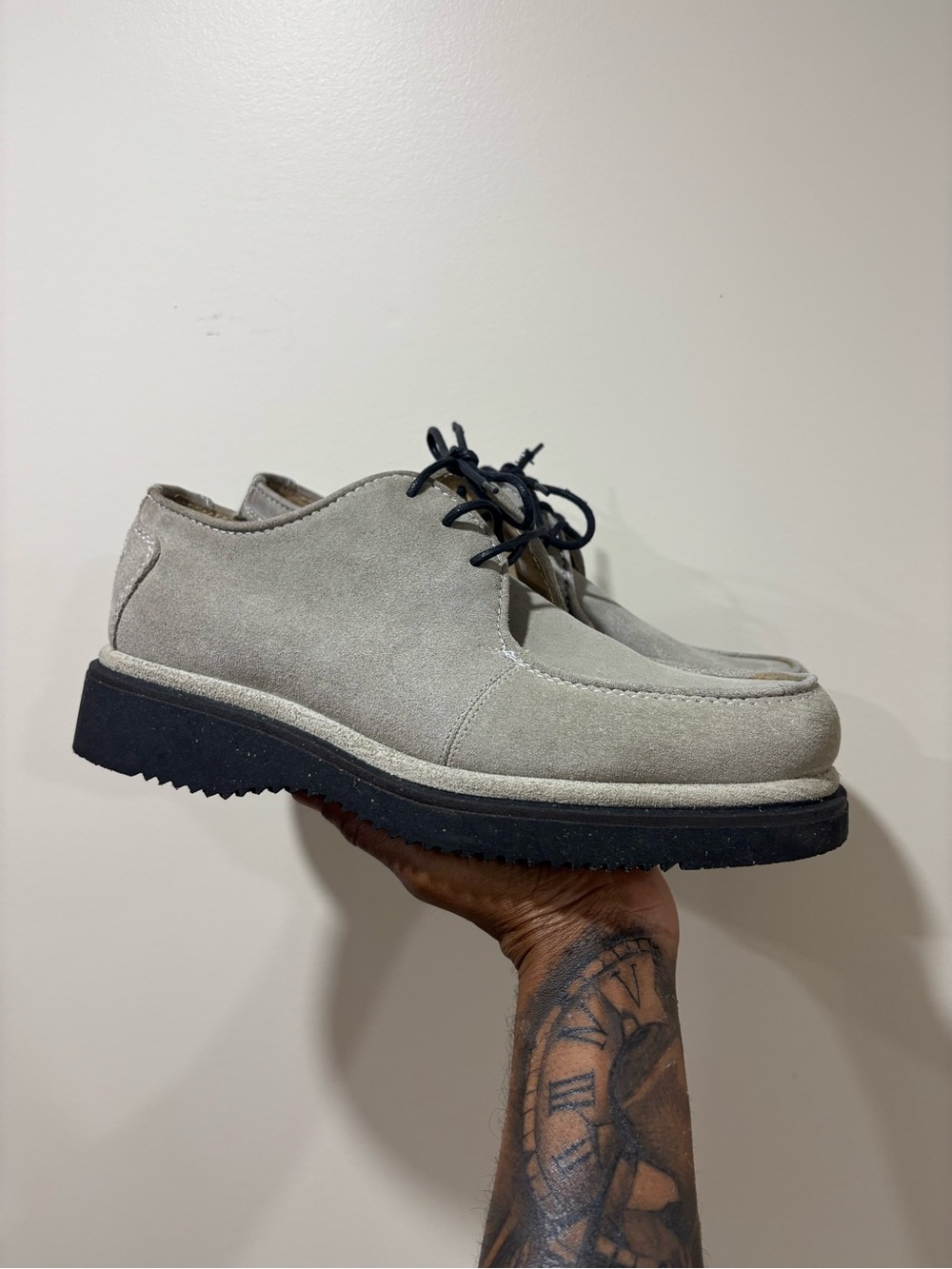 Vintage Base London Derby Chunky Shoes